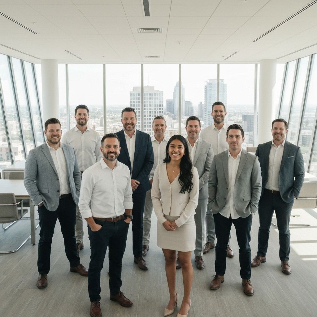 Power Housing Group team members in a welcoming office environment