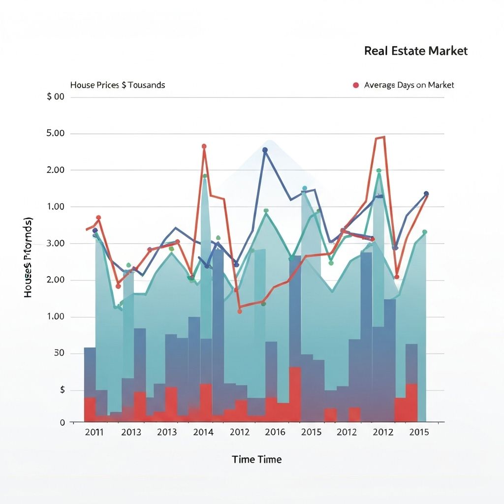 Real estate market analysis charts